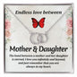 Mom Circle Necklace-Endless love | Custom Heart Design