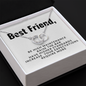 Be high maintenance-Perfect Pair Circle Necklace for Best Friend | Custom Heart Design
