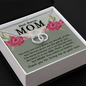 To Best Bonus Mom-Perfect Pair Necklace - Custom Heart Design