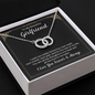 Girlfriend Silver Necklace, Modern Jewelry, Circle Necklace | Custom Heart Design