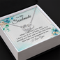 To My Soulmate- You're the best thing that has ever happened to me-Perfect Pair Necklace - Custom Heart Design