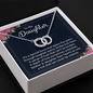 Mother & Daughter their hearts as one-Perfect Pair Necklace - Custom Heart Design