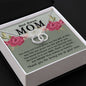 Mom Circle Necklace-The gift of you | Custom Heart Design