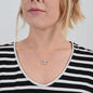To My Sister, There's no better friend than a sister-Perfect Pair Necklace - Custom Heart Design