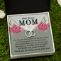 To Best Bonus Mom-Perfect Pair Necklace - Custom Heart Design