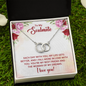 To My Soulmate, Each day with you my life gets better-Perfect Pair Necklace - Custom Heart Design