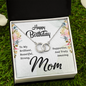 Happy Birthday to my beautiful Mom-Perfect Pair Necklace - Custom Heart Design