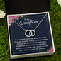 Mother & Daughter their hearts as one-Perfect Pair Necklace - Custom Heart Design
