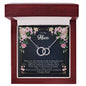 Mom Circle Necklace-Forever grateful | Custom Heart Design