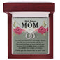 Mom Circle Necklace-The gift of you | Custom Heart Design