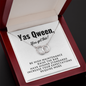 Yas Qween, You got this-Perfect Pair Necklace - Custom Heart Design