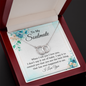 To My Soulmate- You're the best thing that has ever happened to me-Perfect Pair Necklace - Custom Heart Design