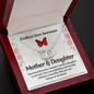 Mother & Daughter have endless love-Perfect Pair Necklace - Custom Heart Design