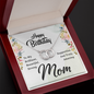 Happy Birthday to my beautiful Mom-Perfect Pair Necklace - Custom Heart Design