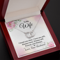 To My Wife, Forever and Always-Perfect Pair Necklace - Custom Heart Design