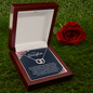 Mother & Daughter their hearts as one-Perfect Pair Necklace - Custom Heart Design