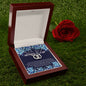 Mother in law Circle Necklace-Thank you for welcoming me | Custom Heart Design