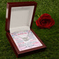 Mom Circle Necklace-You are my world | Custom Heart Design