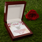 To My Soulmate, Each day with you my life gets better-Perfect Pair Necklace - Custom Heart Design