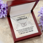 Girlfriend Silver Necklace, Modern Jewelry, Circle Necklace - My Queen | Custom Heart Design