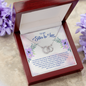 Sister In Law, my bonus sister, my friend, my sister-Perfect Pair Necklace - Custom Heart Design