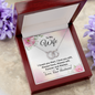 To My Wife, Forever and Always-Perfect Pair Necklace - Custom Heart Design