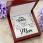 Happy Birthday to my beautiful Mom-Perfect Pair Necklace - Custom Heart Design