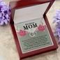 To Best Bonus Mom-Perfect Pair Necklace - Custom Heart Design