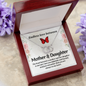 Mother & Daughter have endless love-Perfect Pair Necklace - Custom Heart Design