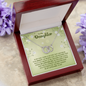 To My Daughter, No matter how old you might be you will always be my little girl-Perfect Pair Necklace - Custom Heart Design