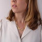 Modern Chain Linked Necklace for Wife | Custom Heart Design