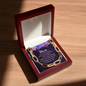 To Mom. I just want to say thank you-Forever Linked Necklace - Custom Heart Design