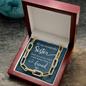 To my wonderful Sister, my friend-Forever Linked Necklace - Custom Heart Design