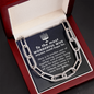 To the most Wonderful Wife anyone could hope for-Forever Linked Necklace - Custom Heart Design