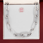 Forever Linked Necklace - Custom Heart Design