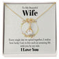 Wife Necklace, Dainty Pendant, Sentimental Necklace-The days we spend together | Custom Heart Design