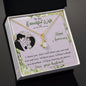 Wife Anniversary Necklace, Dainty Pendant-I choose you | Custom Heart Design