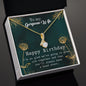 Wife Birthday Necklace, Dainty Pendant, Silver Necklace-Growing old together | Custom Heart Design