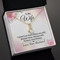 Wife Necklace, Dainty Pendant, Sentimental Necklace-Love you always | Custom Heart Design