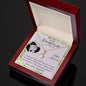 Wife Anniversary Necklace, Dainty Pendant-I choose you | Custom Heart Design