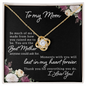 Mom Jewelry, Love Knot Necklace for Mom, Necklace for Mom