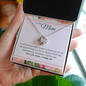 Mom Jewelry, Love Knot Necklace for Mom, Necklace for Mom | Custom Heart Design