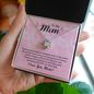 Mom Jewelry, Love Knot Necklace for Mom, Greatest Mom Necklace from Son | Custom Heart Design