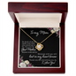 Mom Jewelry, Love Knot Necklace for Mom, Necklace for Mom