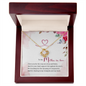 Mom In Law Jewelry, Love Knot Necklace for Mom, Necklace for Mom | Custom Heart Design