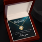Girlfriend Jewelry, Love Knot Necklace for Girlfriend | Custom Heart Design