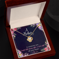 Mom Jewelry, Love Knot Necklace for Mom, Necklace for Mom | Custom Heart Design