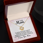 Mom Jewelry, Love Knot Necklace for Mom, Necklace for Mom | Custom Heart Design