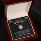 Girlfriend Jewelry, Love Knot Necklace for Girlfriend | Custom Heart Design