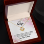 Wife Jewelry, Love Knot Necklace, Necklace for Wife, Gift for Wife
